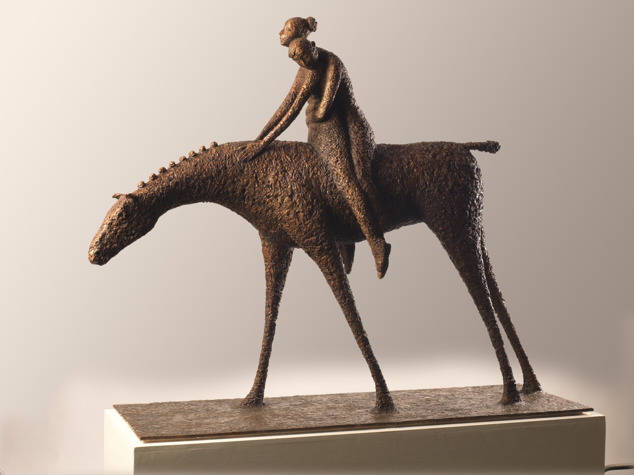 'Elopement', bronze, edt 2 of 9, 96cm x 124cm x 38cm, €16,000 / £14,000