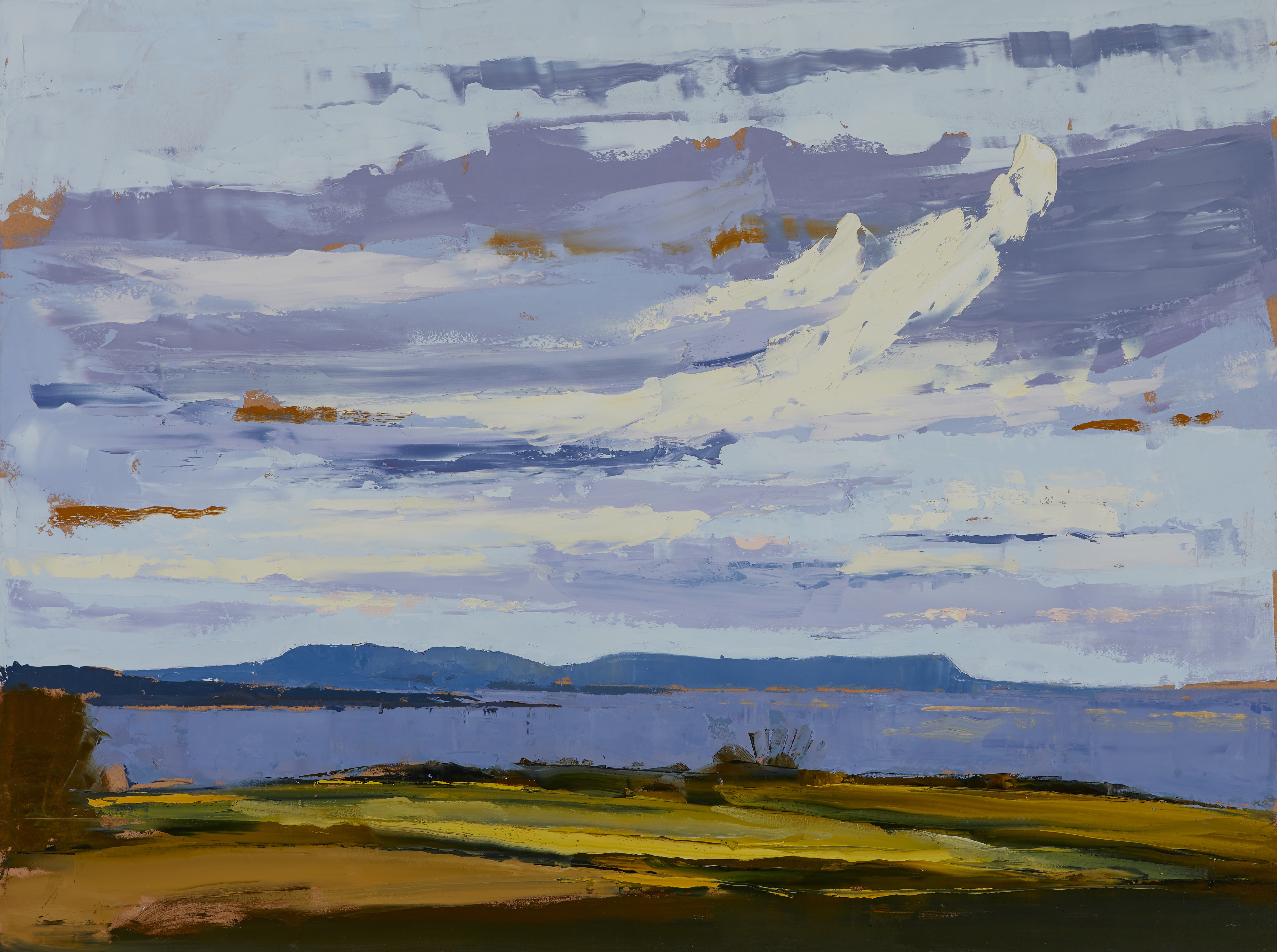 'Across Donegal Bay', oil on panel, 91cm x 122cm  (POA - price on application)