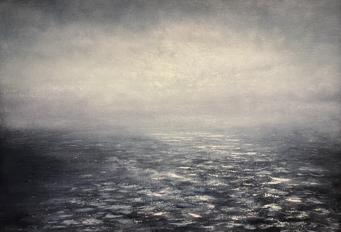 'Atlantic Mist', oil on linen, 76cm x 102cm, £4500