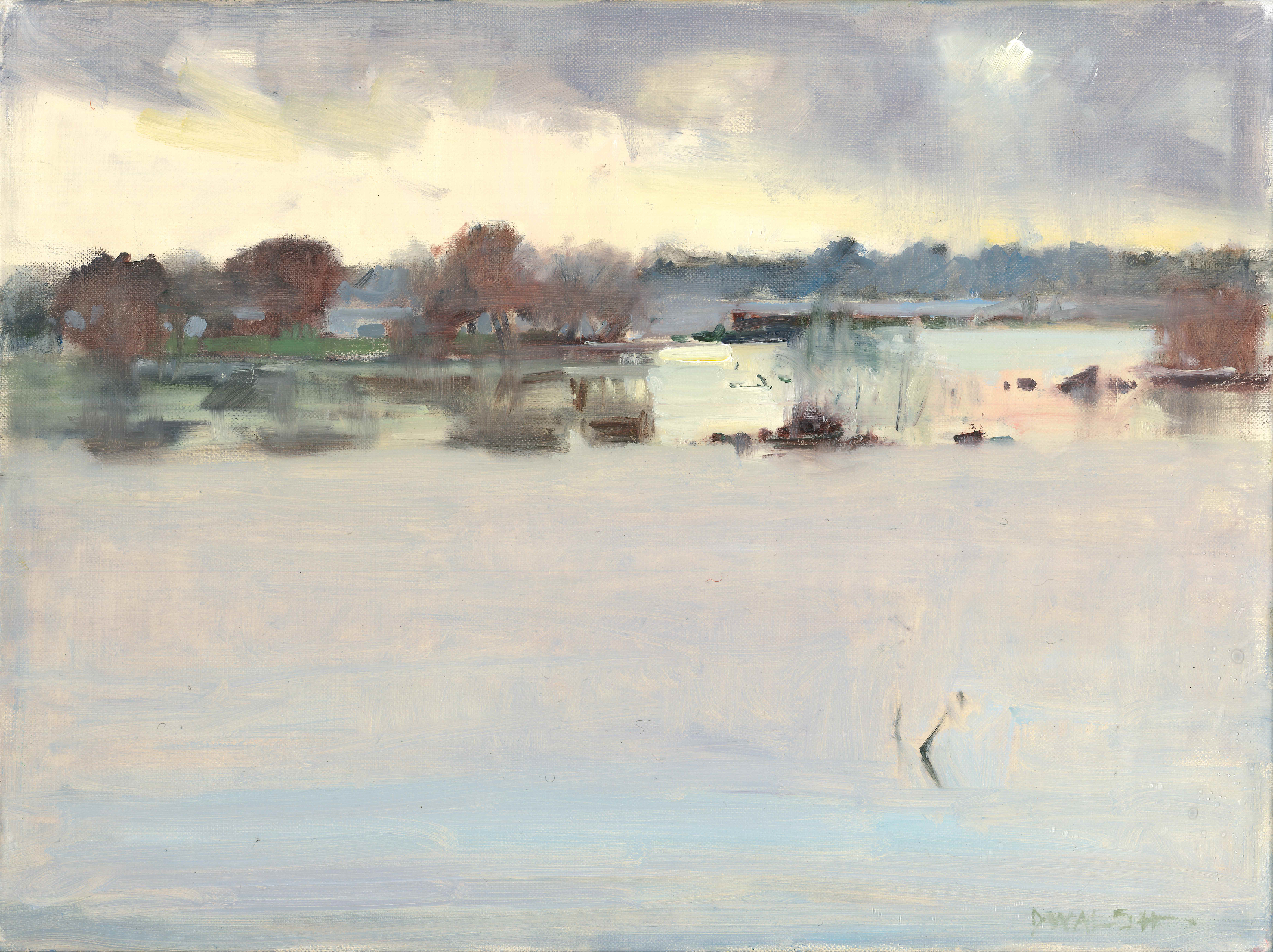 'Birdsong', oil on canvas, 30cm x 40cm, £1600