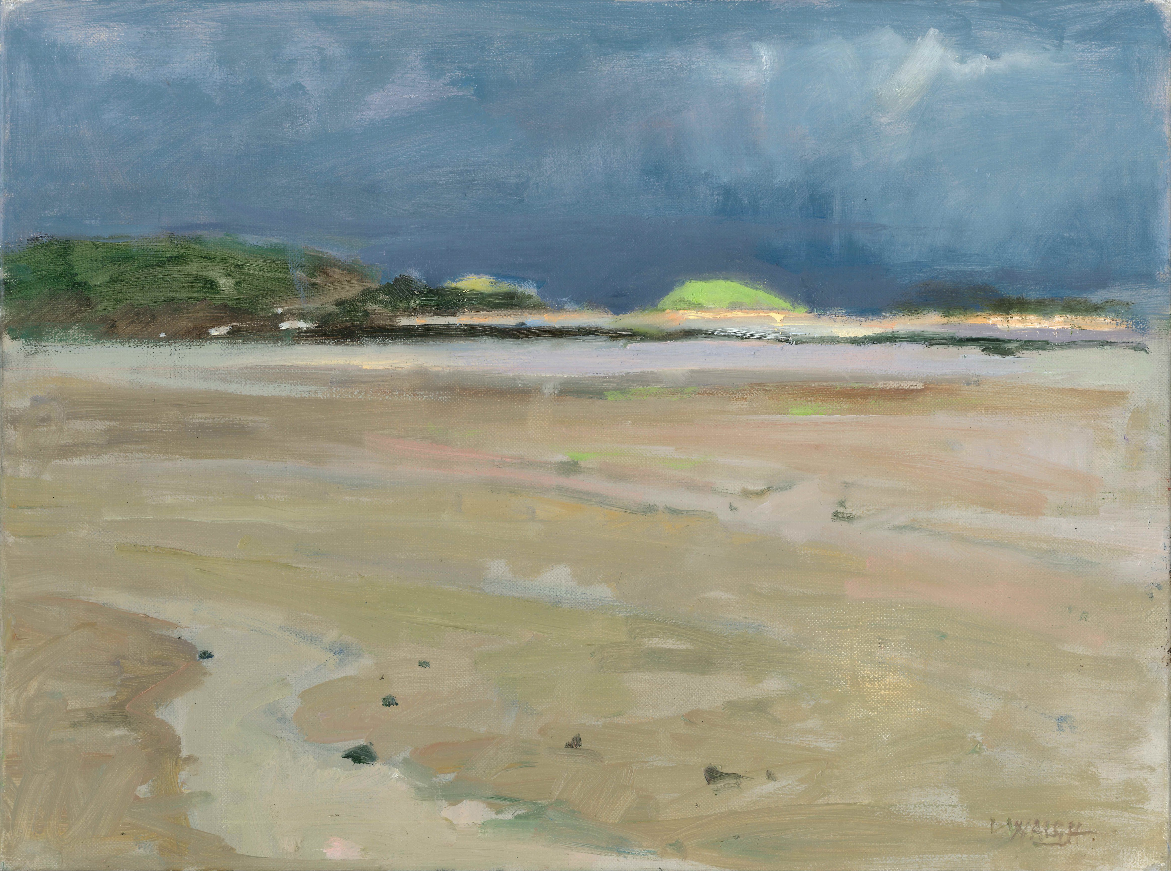 'Mulranny', oil on canvas, 30cm x 40cm