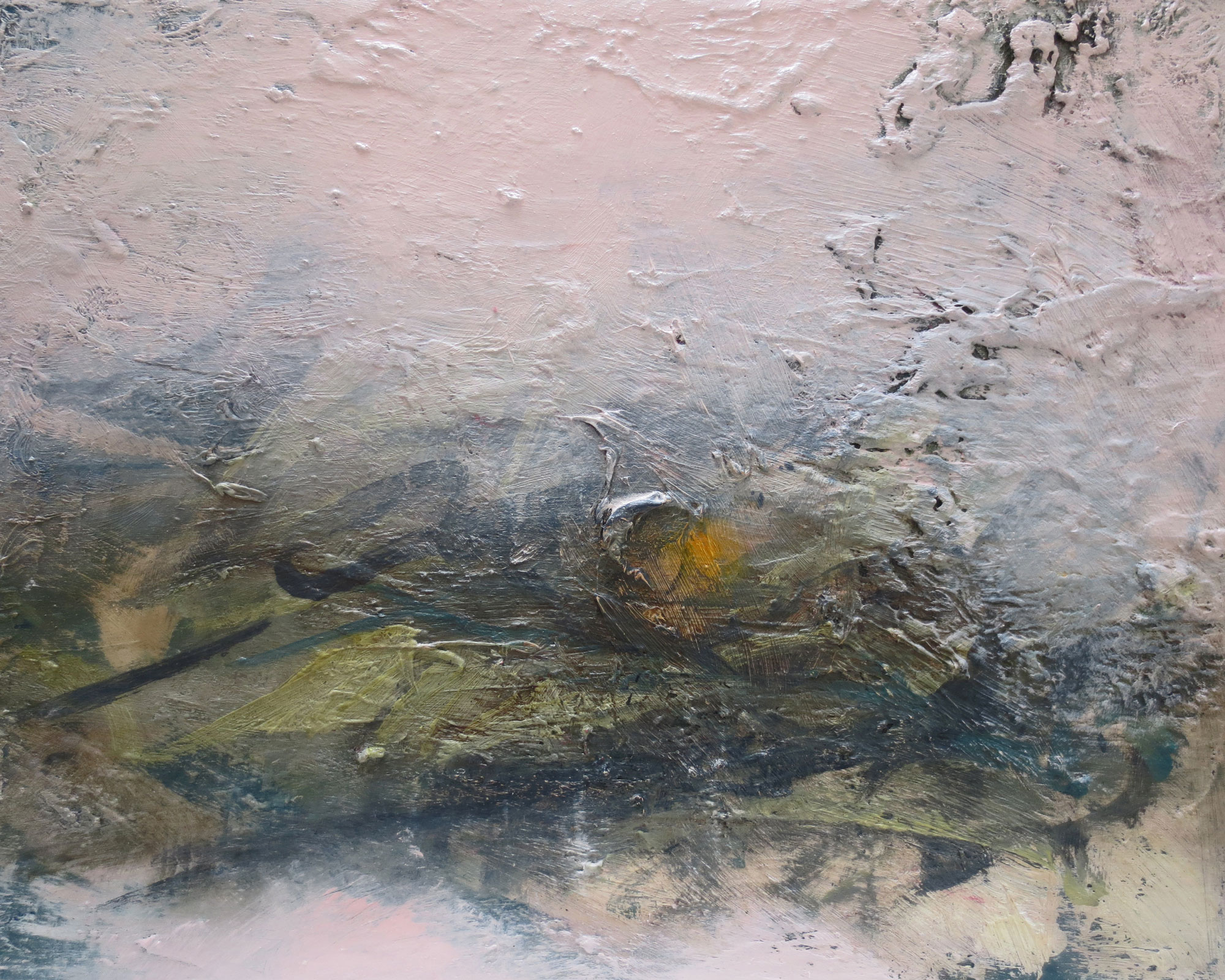 'Light Beneath', oil on canvas, 40cm x 50cm,£830
