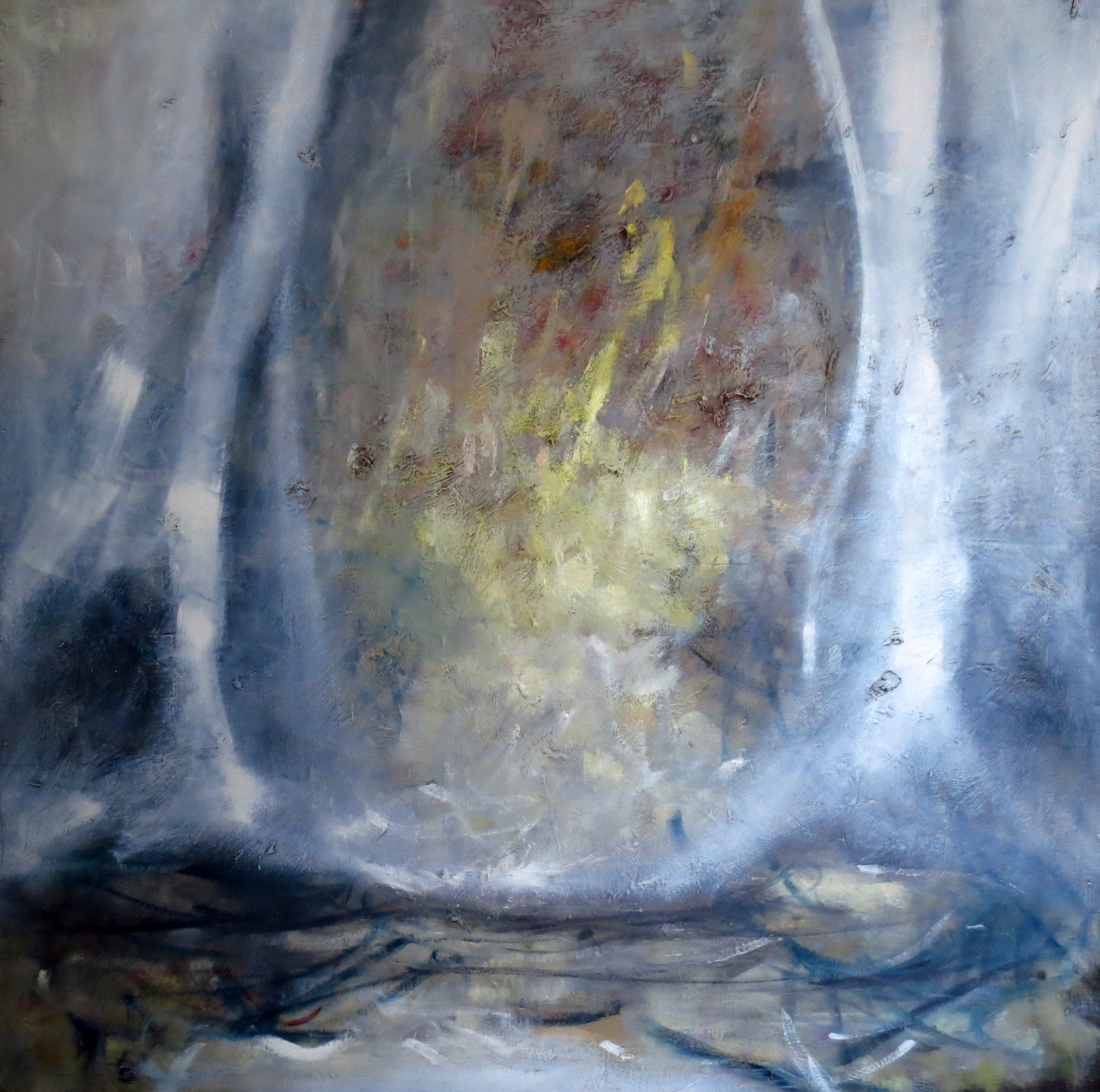 'Waterfall of Tears', oil on canvas, 180cm x 180cm, €6500 / £5700